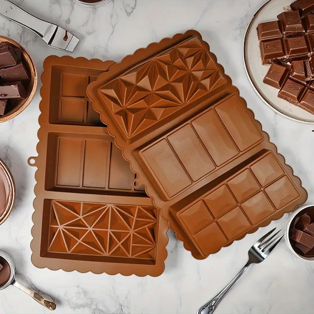 Silicone chocolate bar molds,  - Silicone Cake Mold reseña y precio