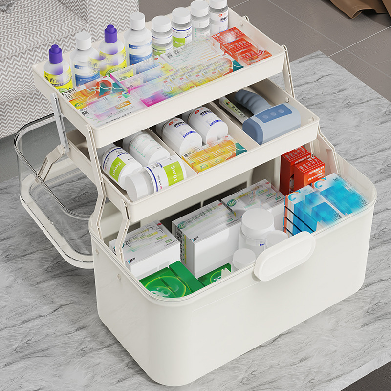 Large Capacity Clear Lid Medic - Kitchen Baking Tray Organizer reseña y precio