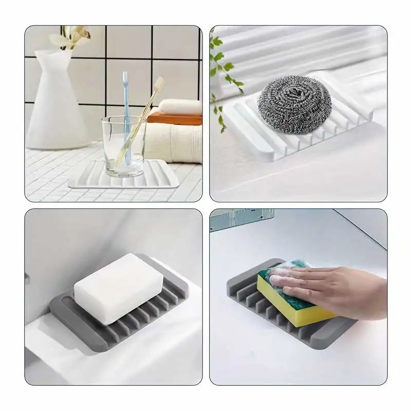 New 1PC Silicone Draining Soap - Kitchen Baking Tins reseña y precio