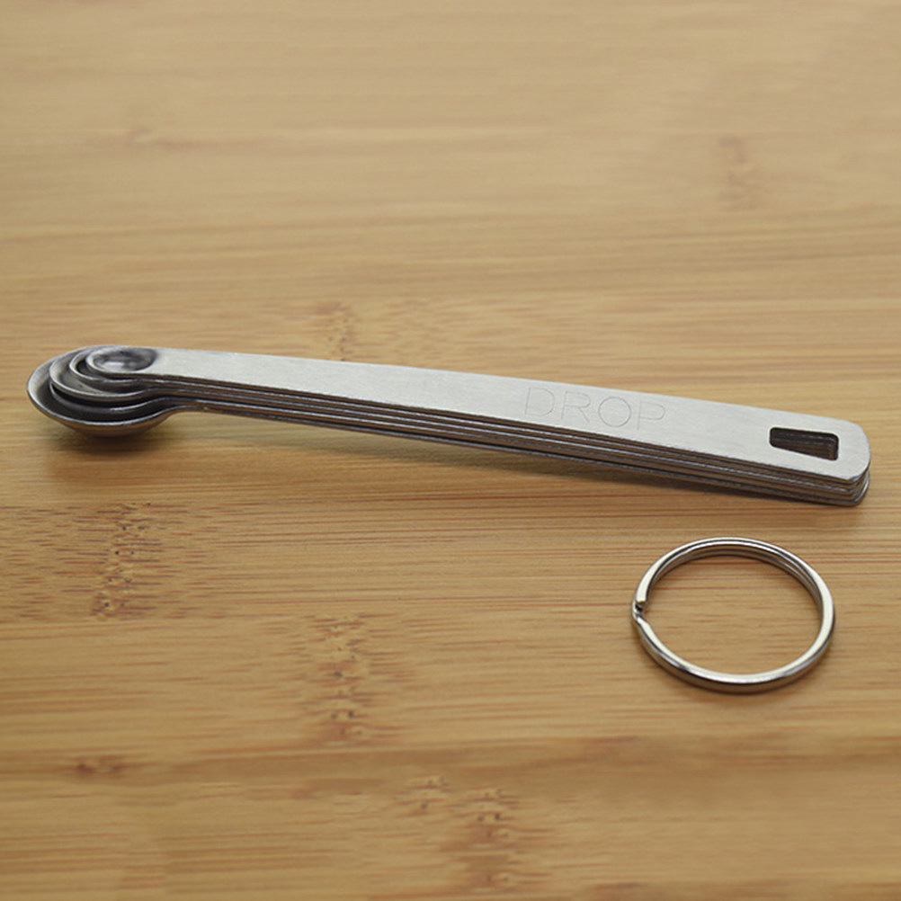 5Pcs Stainless Steel Measuring - Baking (Kitchen Ingredient) reseña y precio