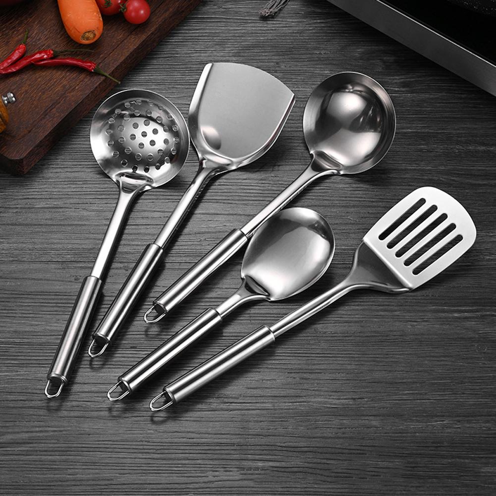 5PCS/SET Stainless Steel Pract - Offset Spatula Set reseña y precio