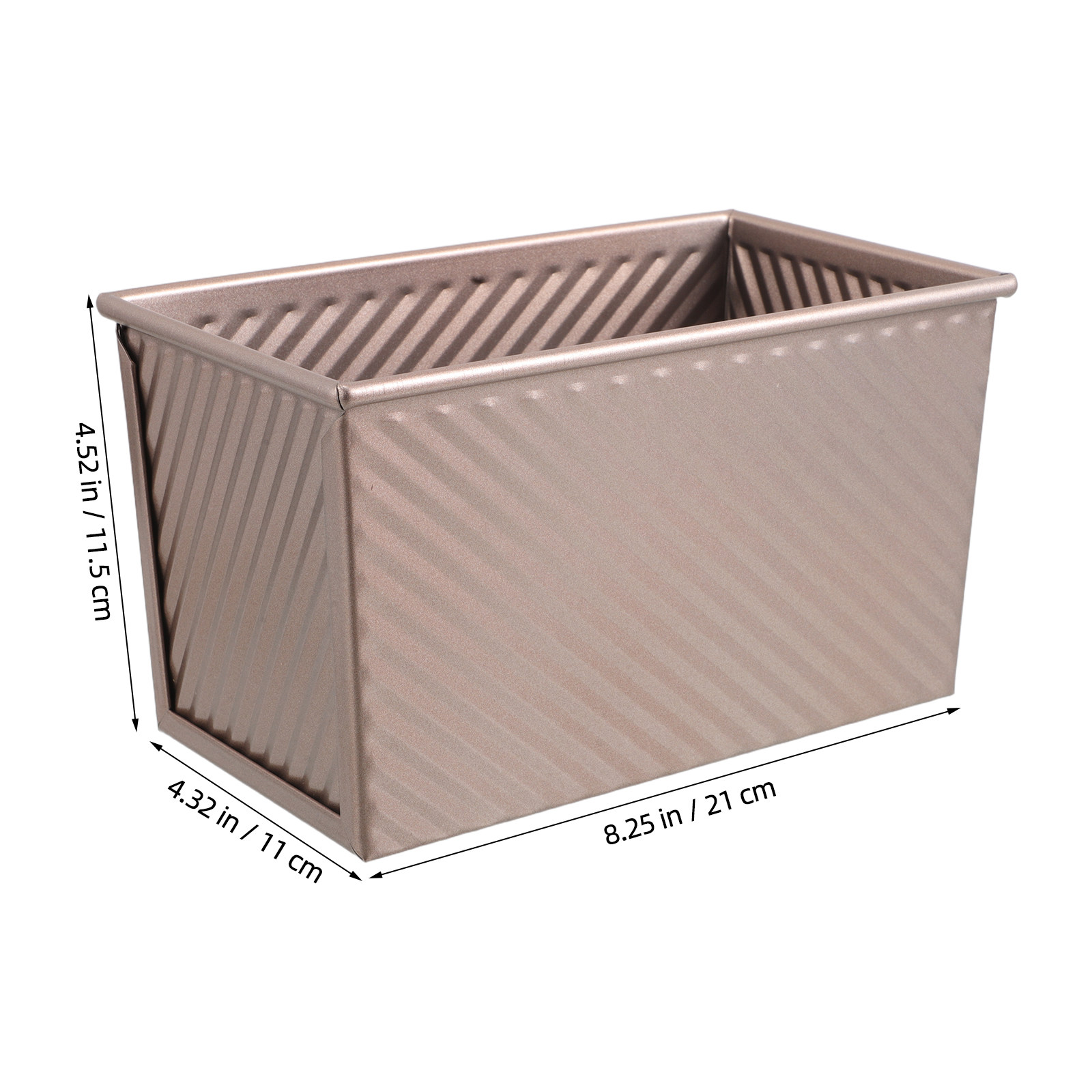 Non-Stick Rectangular Toast Pa - Kitchen Baking Pan reseña y precio