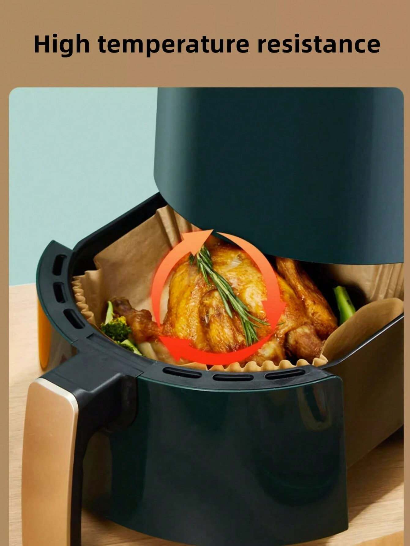 10-200pcs Disposable Air Fryer - Kitchen Paper For Baking reseña y precio
