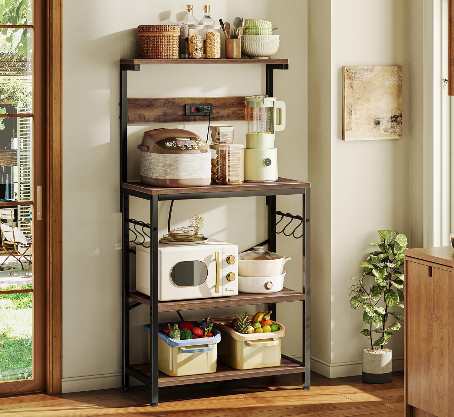 SUPERJARE Kitchen Bakers Rack  - Kitchen Baker reseña y precio