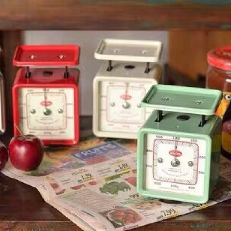 Vintage Metal Mini Kitchen Sca - Baking (Kitchen Ingredient) reseña y precio