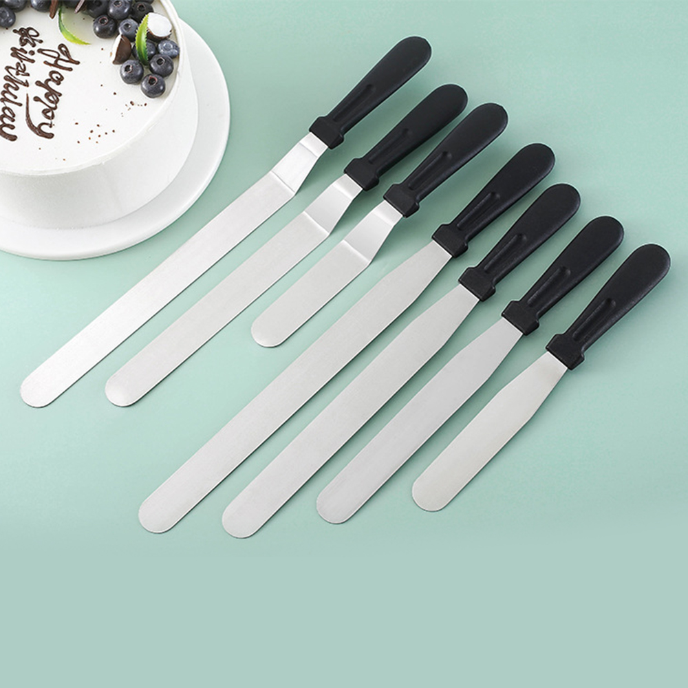 1PC Stainless Steel Cake Scrap - Offset Spatula Set reseña y precio
