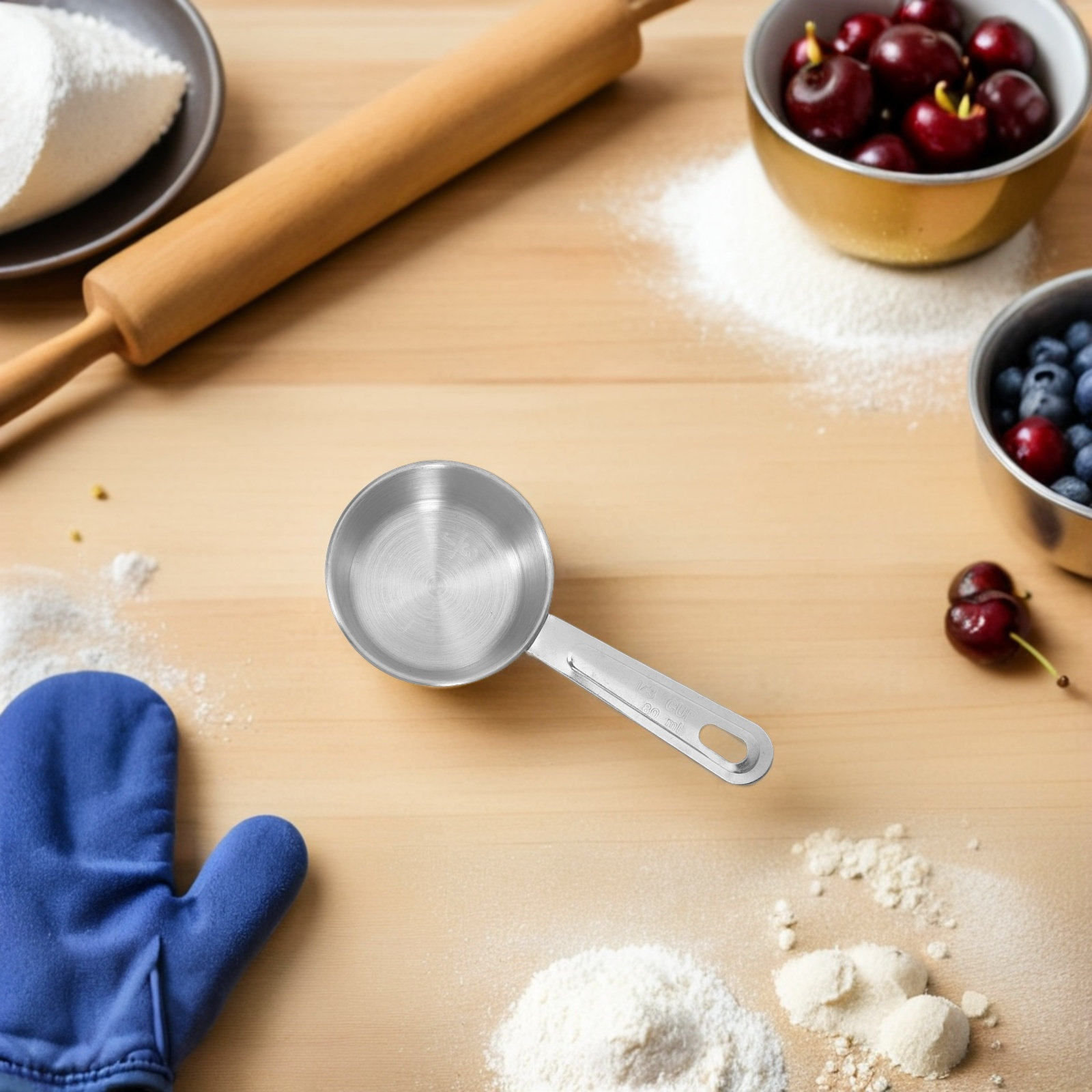 80Ml 2.7oz Stainless Steel Mea - Baking (Kitchen Ingredient) reseña y precio