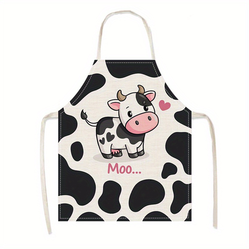 1pc Cute Cartoon Cow Print Kit - Baking Kitchen For Kids reseña y precio