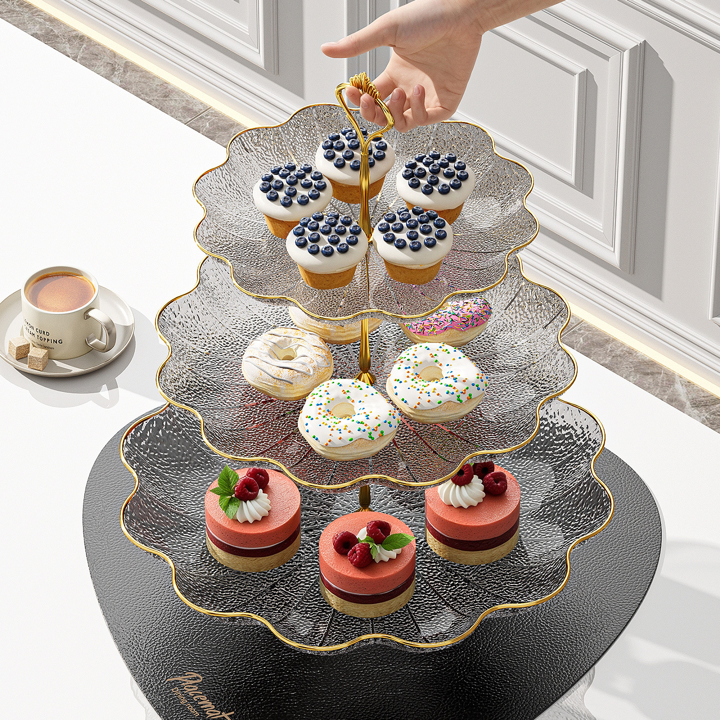 Light Luxury Fruit Plate, Mult - Cake Board Round reseña y precio