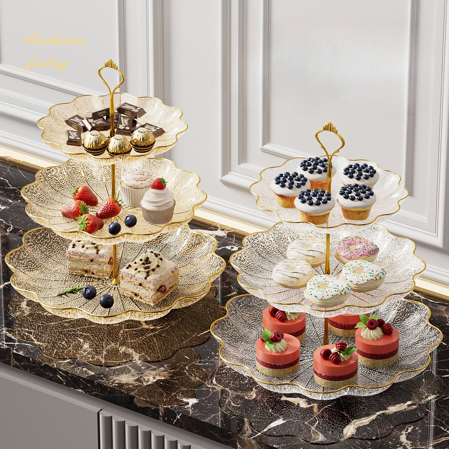 Light Luxury Fruit Plate, Mult - Cake Board Round reseña y precio