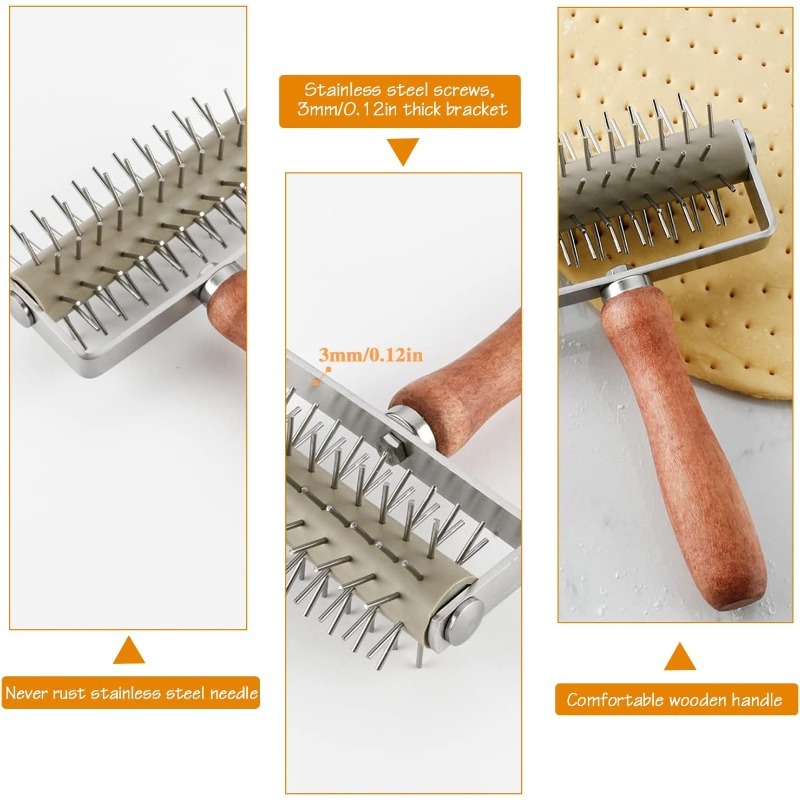 Pizza Bread Needle Puncher Rol - Kitchen And Baking Equipment reseña y precio