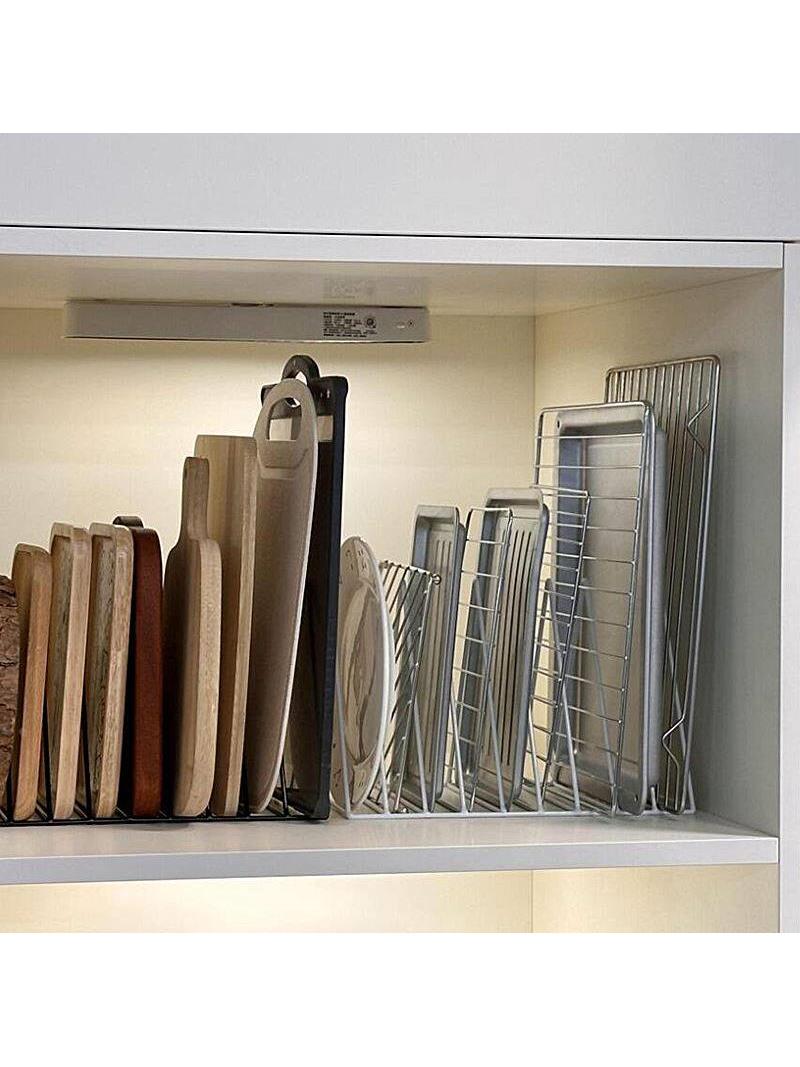 Kitchen Storage Rack Iron Art  - Kitchen Cabinet Baking Organizer reseña y precio