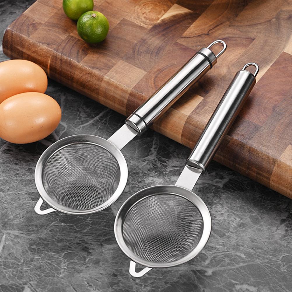 Stainless Steel Fine Mesh Stra - Baking (Kitchen Ingredient) reseña y precio
