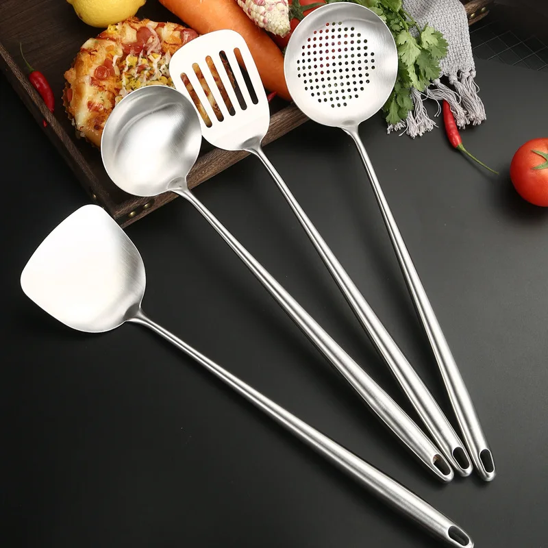 316 Stainless Steel Wok Spatul - Offset Spatula Set reseña y precio