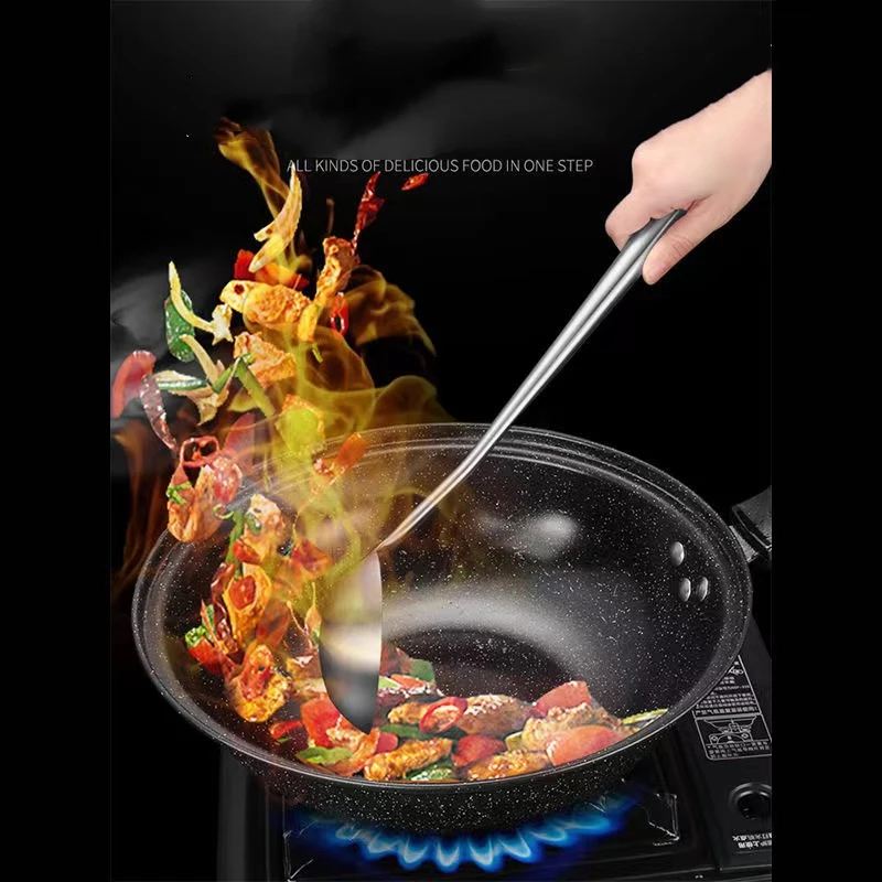 304 Stainless Steel Wok Spatul - Offset Spatula Set reseña y precio