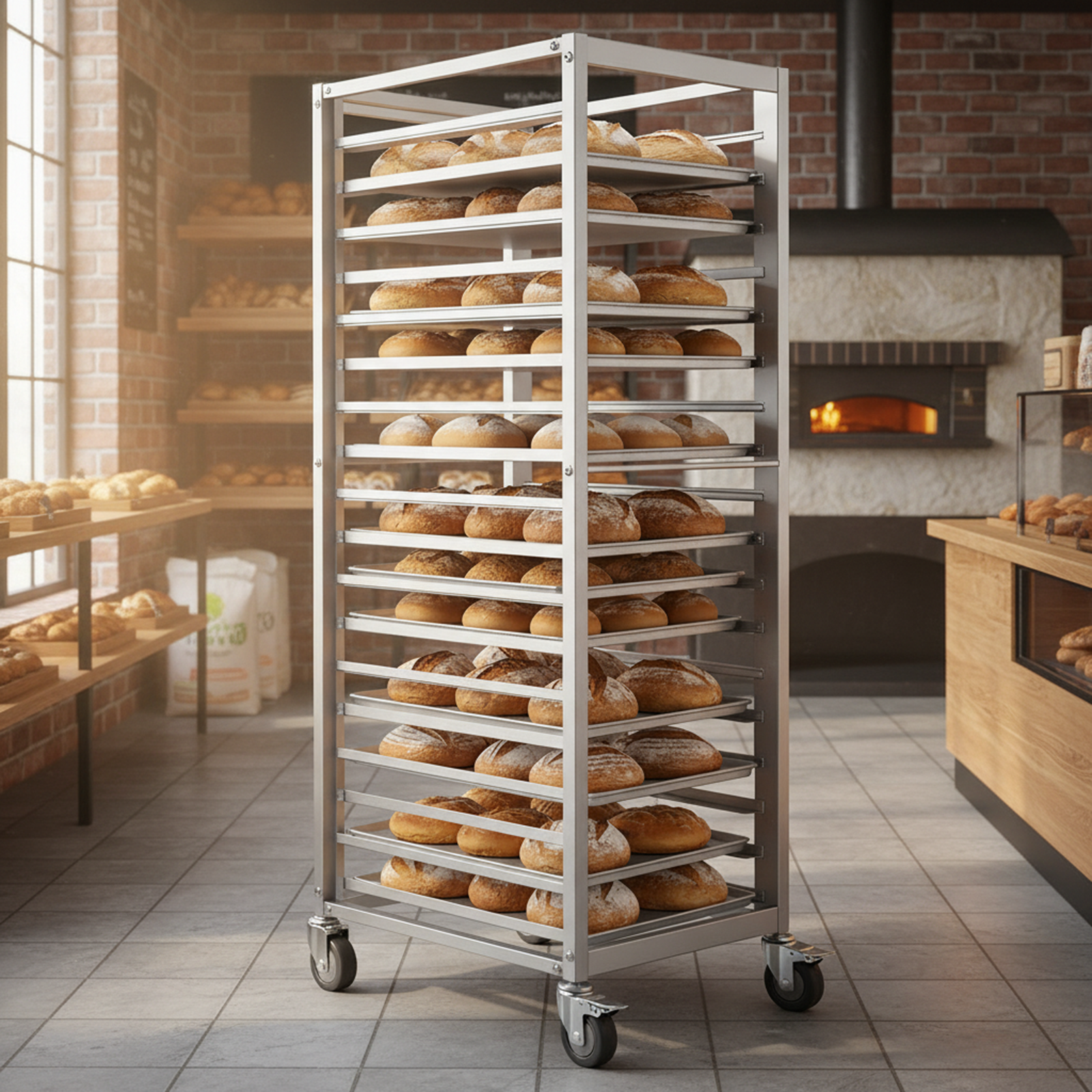 18 Tier Aluminum Commercial Ki - Kitchen Baker reseña y precio