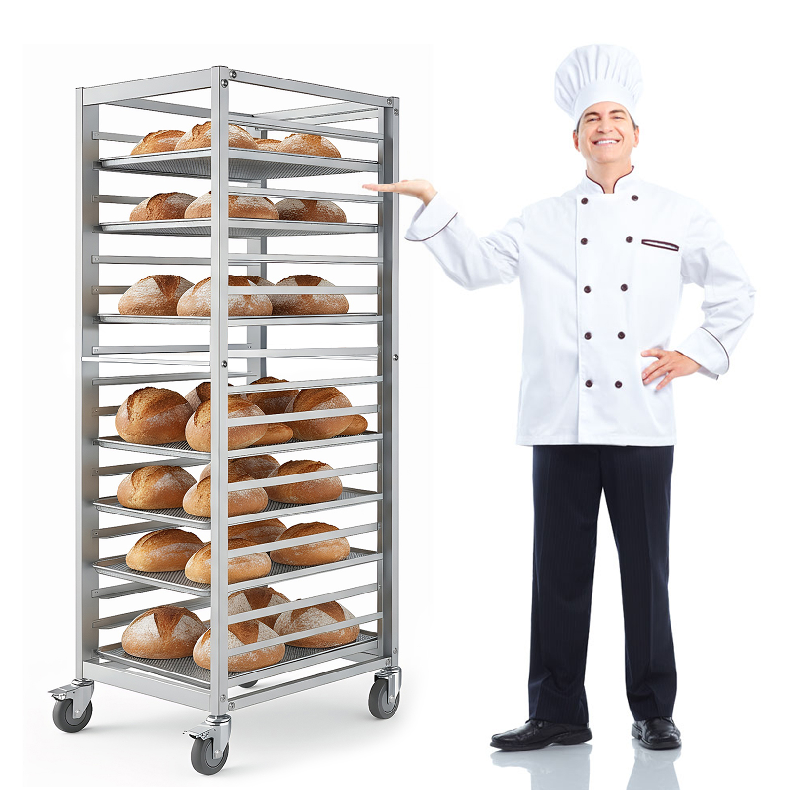 18 Tier Aluminum Commercial Ki - Kitchen Baker reseña y precio