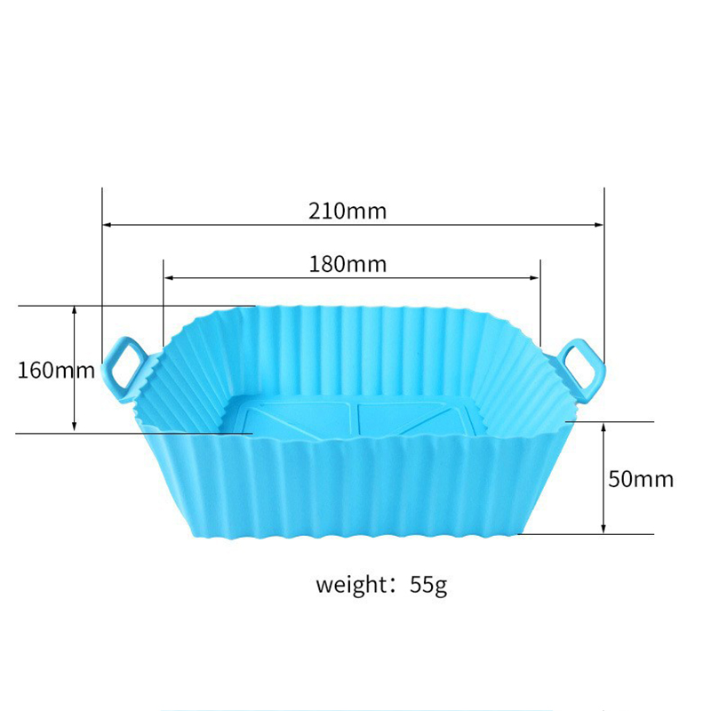Silicone Fryer Mold Air Fryer  - Kitchen Baking Pan reseña y precio