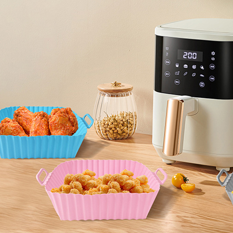 Silicone Fryer Mold Air Fryer  - Kitchen Baking Pan reseña y precio