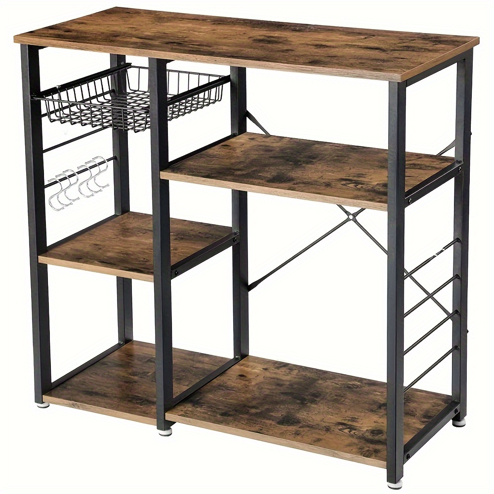 4 Tier Kitchen Bakers Rack Mic - Kitchen Baker reseña y precio